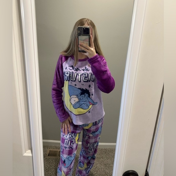 Disney Eeyore Pajama Set - Picture 1 of 3